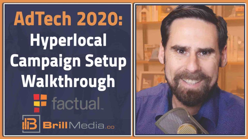 Hyperlocal ad campaign setup