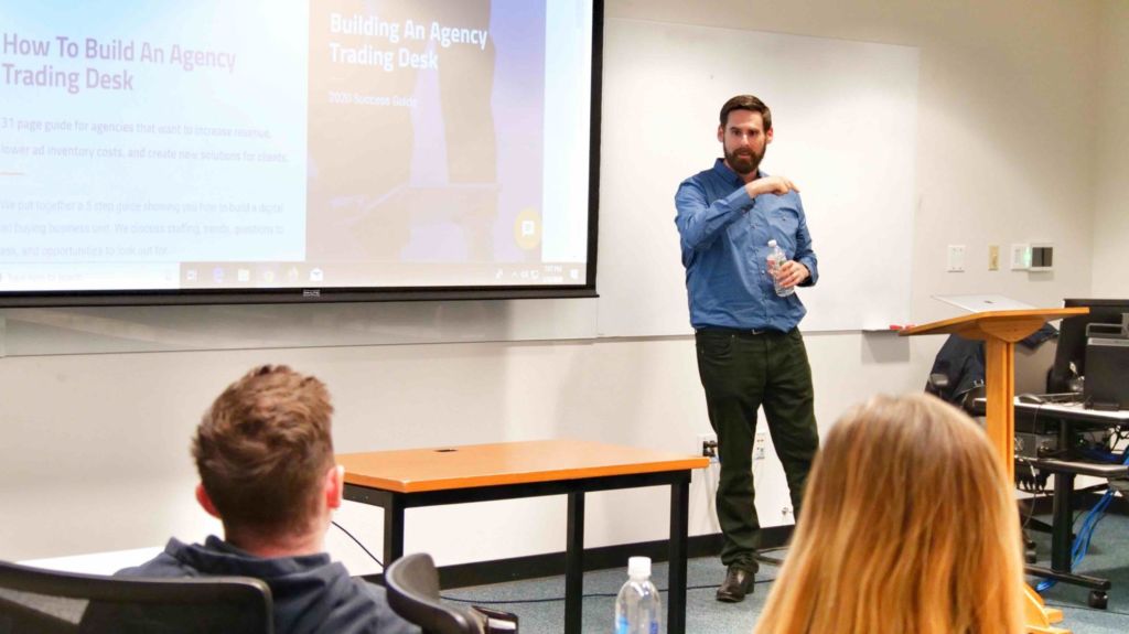 Speaking To Pepperdine Advertising And Communications Students