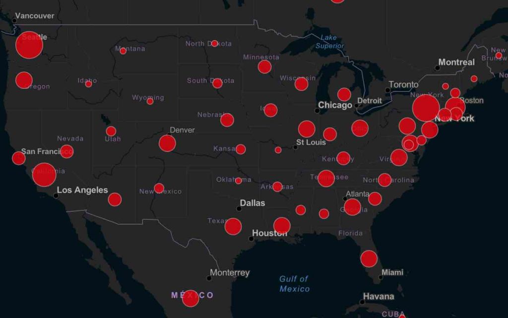 This is the official Coronavirus tracker from Johns Hopkins