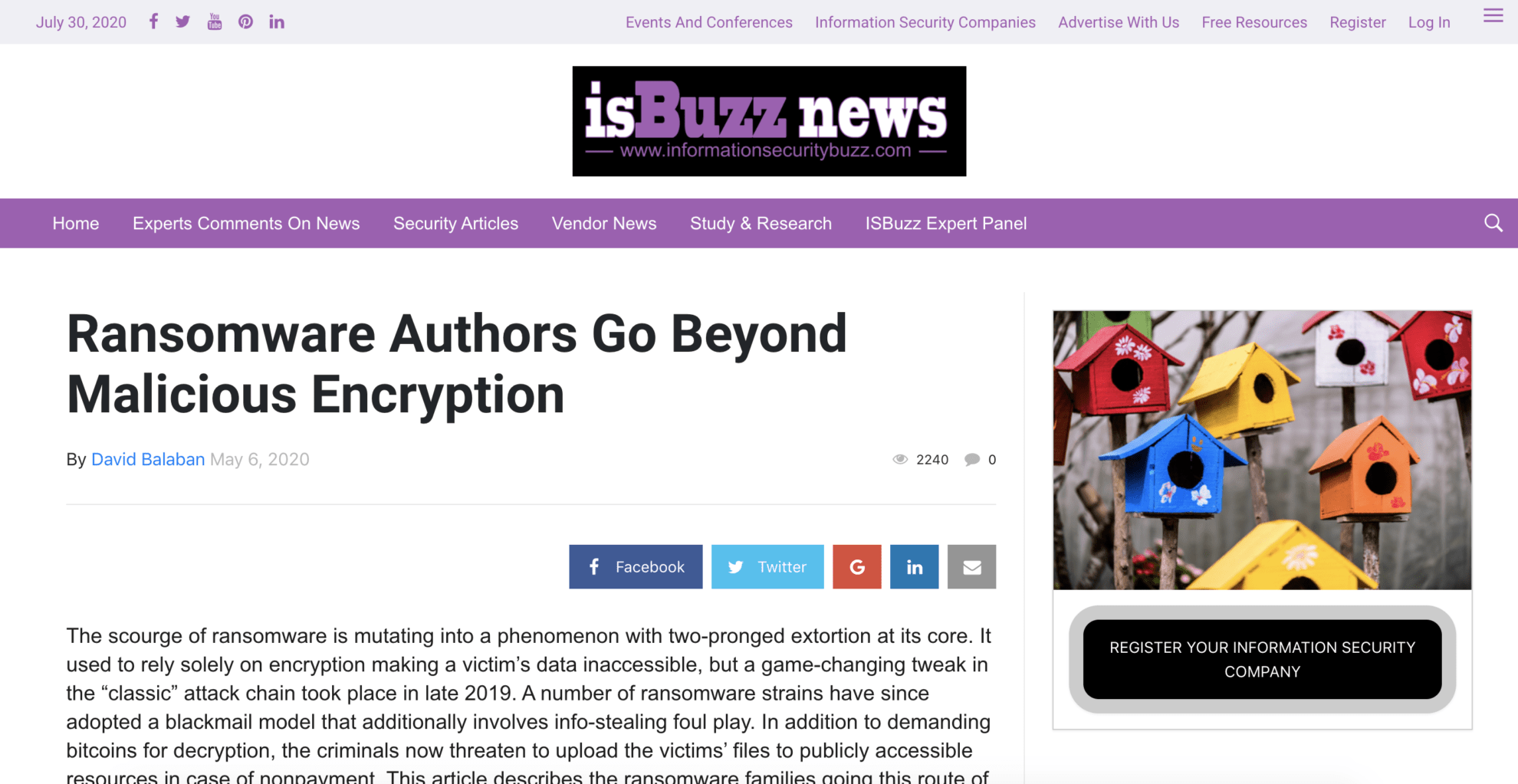 Ransomware Authors
