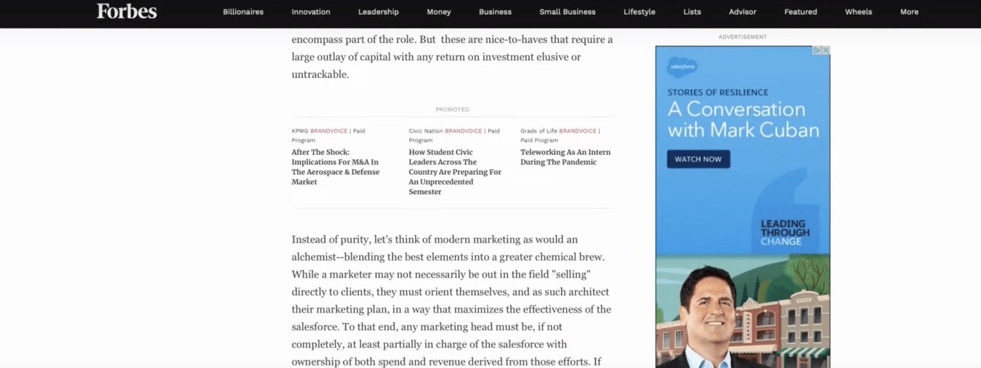 Narrowcasting contextual advertising