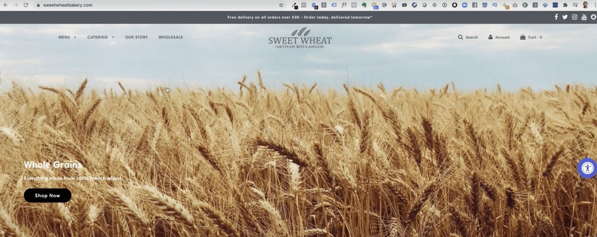 URL Targeting with Sweetheart Bakery