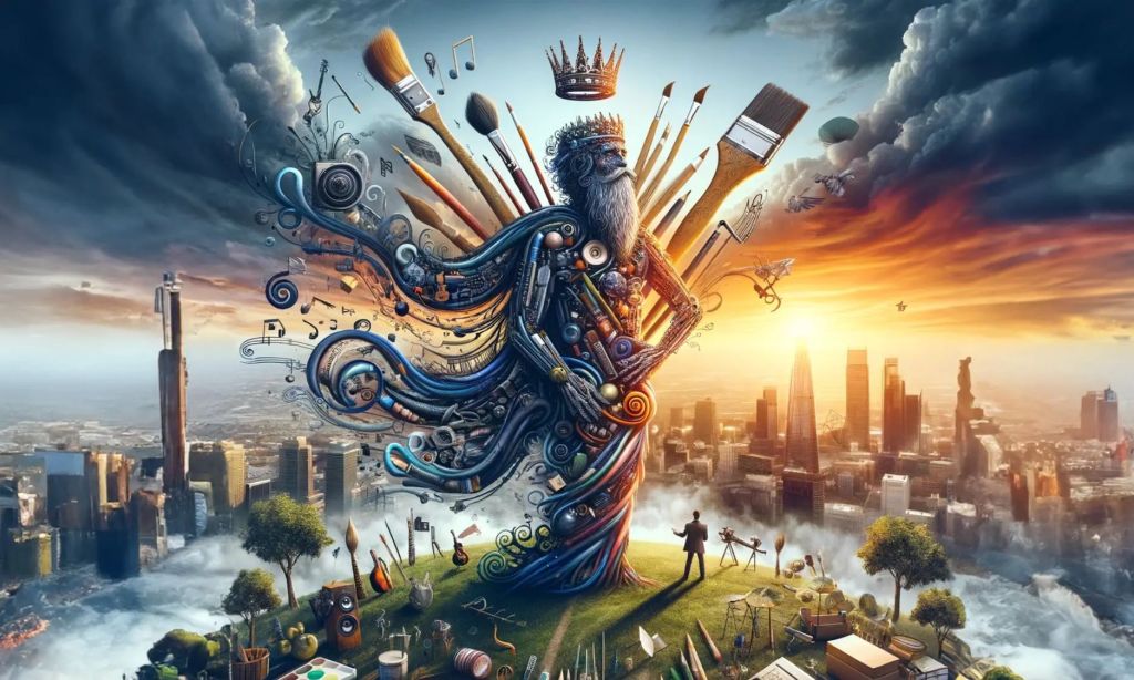 Creative is king in advertising. Media is queen.