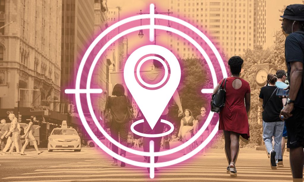 Location data is part of hyperlocal marketing agency services