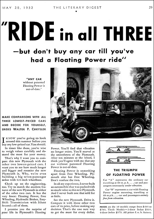 Old Chrysler print ad