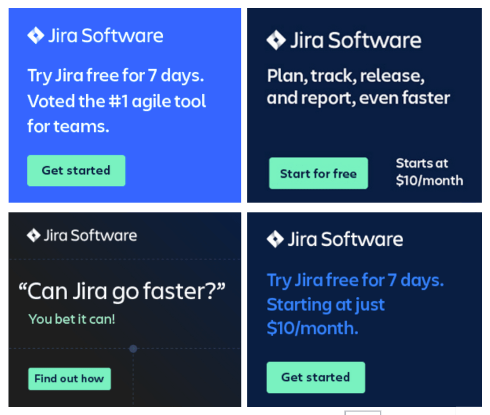 Jira Software display ads