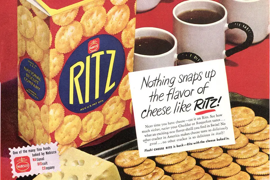 Nabisco created Ritz during The Great Recession
