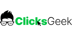 Clicks Geek logo transparent