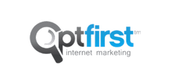 Opt First agency logo transparent