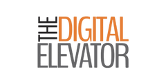 the digital elevator digital marketing logo transparent