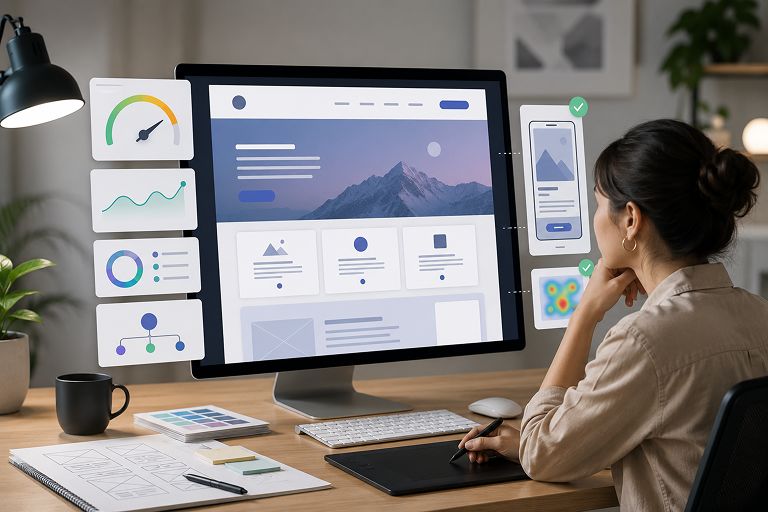 Enhance UI and page navigation to improve landing page conversions, user experience, and ROAS through better website optimization.