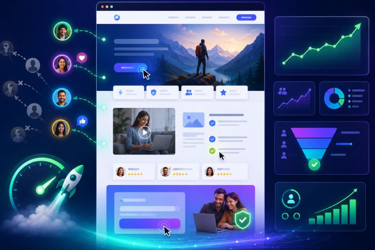Reduce bounce rates with landing page optimization strategies that improve user engagement, conversions, and ROAS.