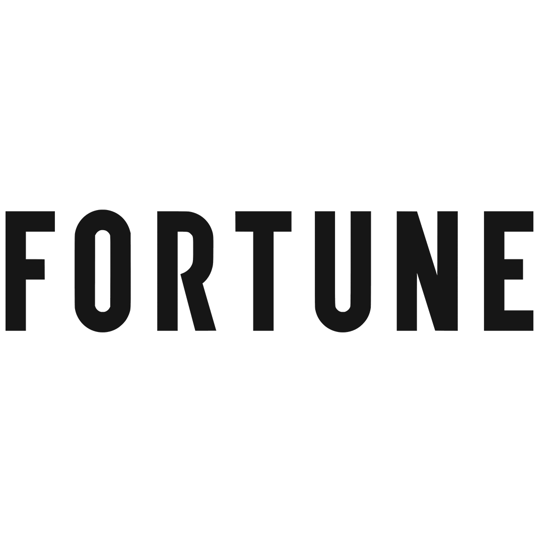 Fortune Global 500 logo in black text